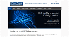 Desktop Screenshot of firstpasseng.com